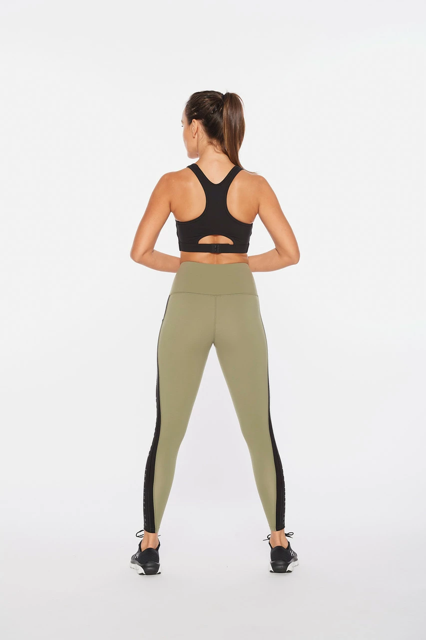 2XU - Form Line-up Women's Hi-Rise Compression Tights - Alpine/Black - Image 12