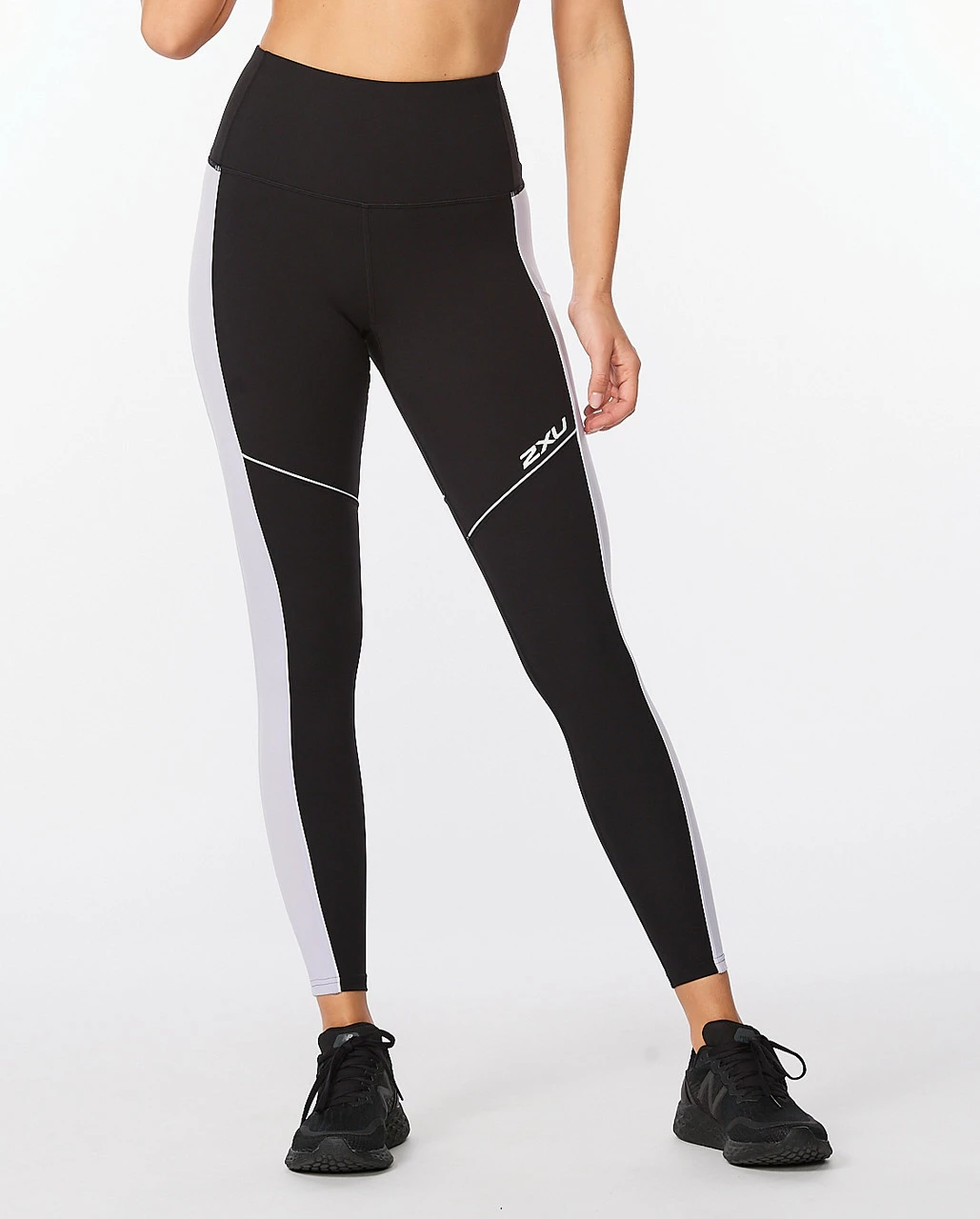 2XU - Form PopSeam Hi-Rise Compression Tights - Women's - Digital Dye/White