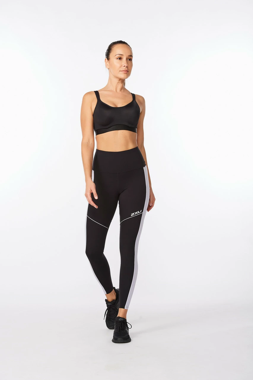 2XU - Form PopSeam Hi-Rise Compression Tights - Women's - Digital Dye/White - Image 2