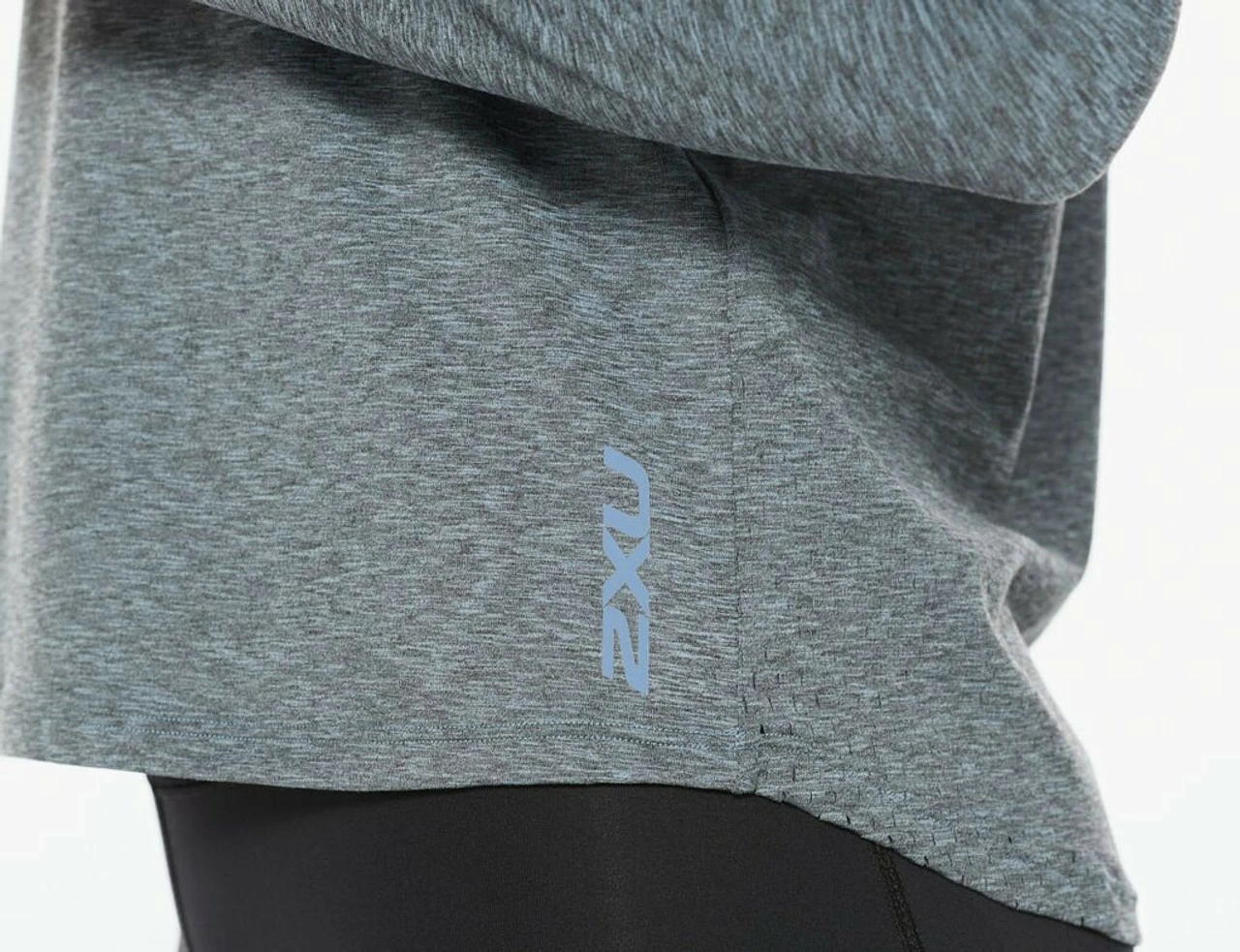 2XU - XCTRL Long Sleeve Top - Women's - Swift Blue/Swift Blue - Image 7