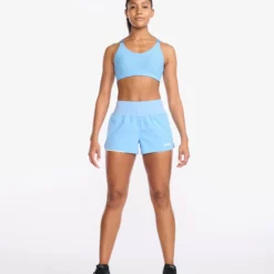 2XU - Aero 2-in-1 3 Inch Short - Women's - Mirage/White Reflective