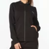 2XU - Commute Full Zip Hoodie - Women's - Black/Turbulence