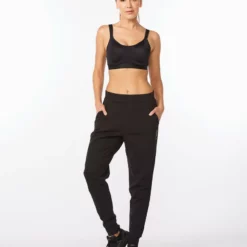 2XU - Commute Trackpant - Women's - Black/Turbulence