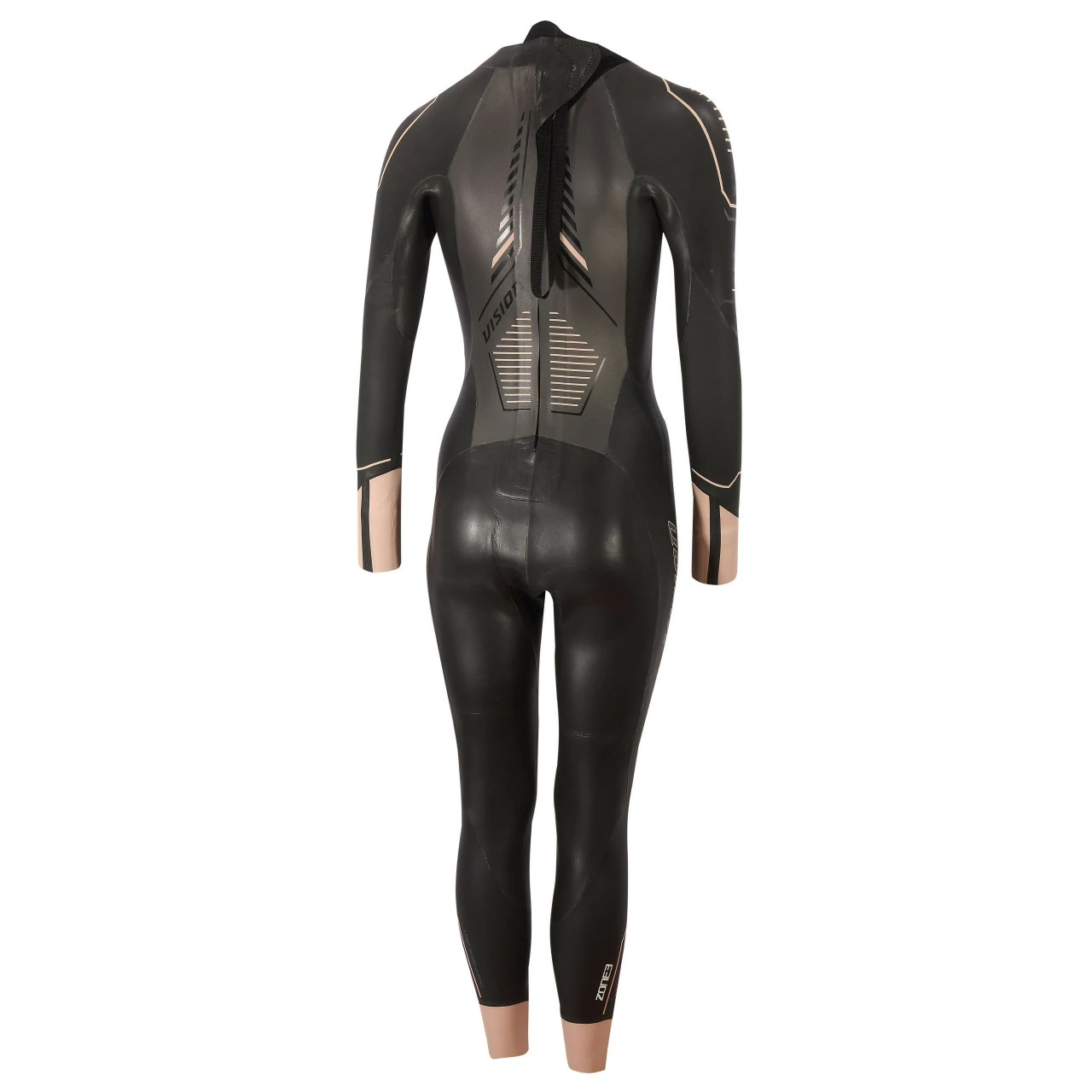 Zone 3 Zone3 - Vision Women's Wetsuit - Black/Rose Pink/Gunmetal - 2023 - Image 2