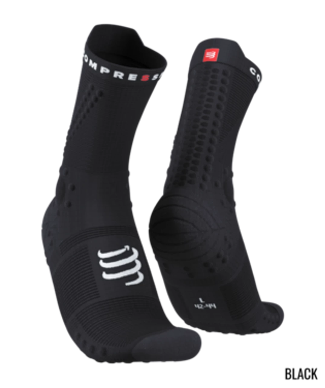 Compressport - Pro Racing Socks V4.0 Trail - Unisex - Black