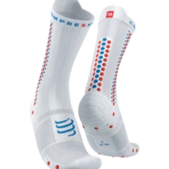 Compressport - Pro Racing Socks V4.0 Bike - Unisex - White/Alloy