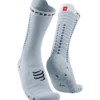 Compressport - Pro Racing Socks V4.0 Ultralight Bike - Unisex - White/Grey