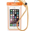 Zone 3 Zone3 - Waterproof Phone Pouch - Clear/Orange - 2023