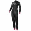 Zone 3 Zone3 - Women's Agile Wetsuit - Black/Pink/Turquoise - 2023