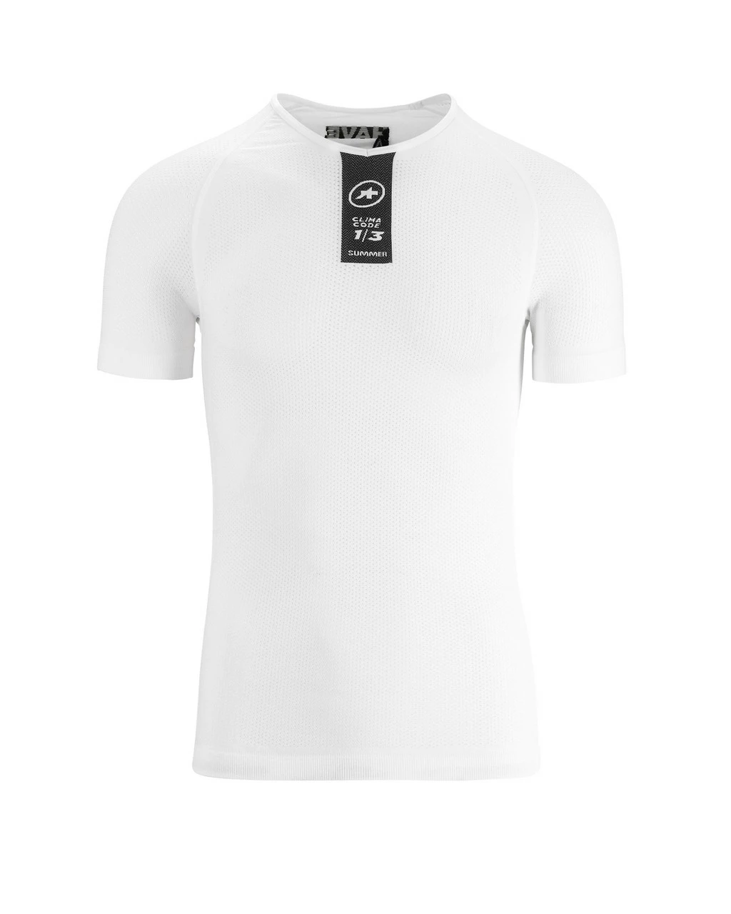 Assos - Skinfoil Short-Sleeved Unisex Summer Base Layer - Holy White - Image 5