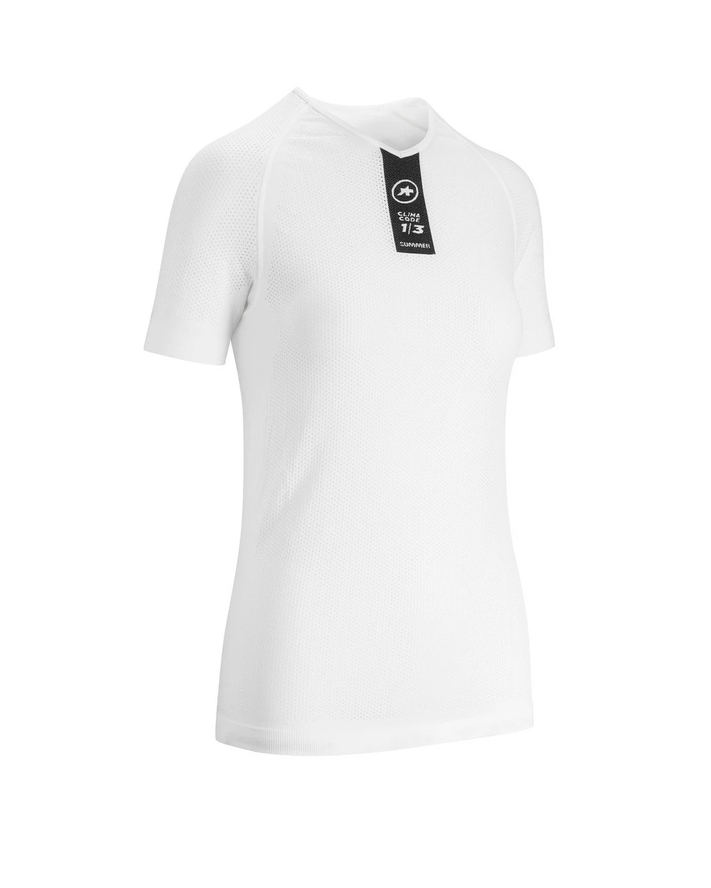 Assos - Skinfoil Short-Sleeved Unisex Summer Base Layer - Holy White - Image 8