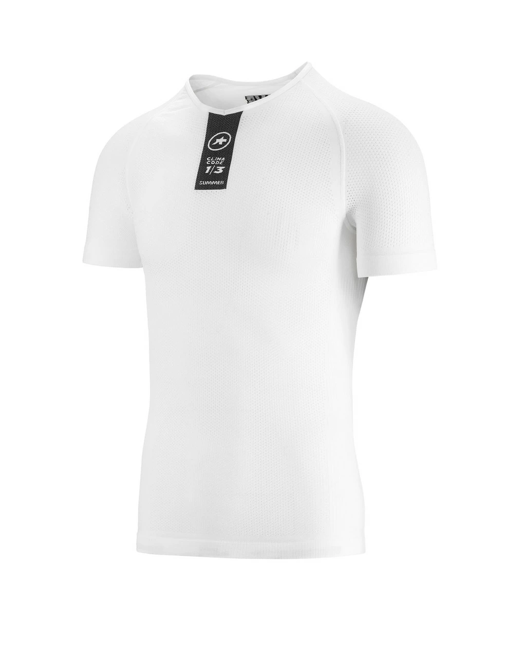 Assos - Skinfoil Short-Sleeved Unisex Summer Base Layer - Holy White