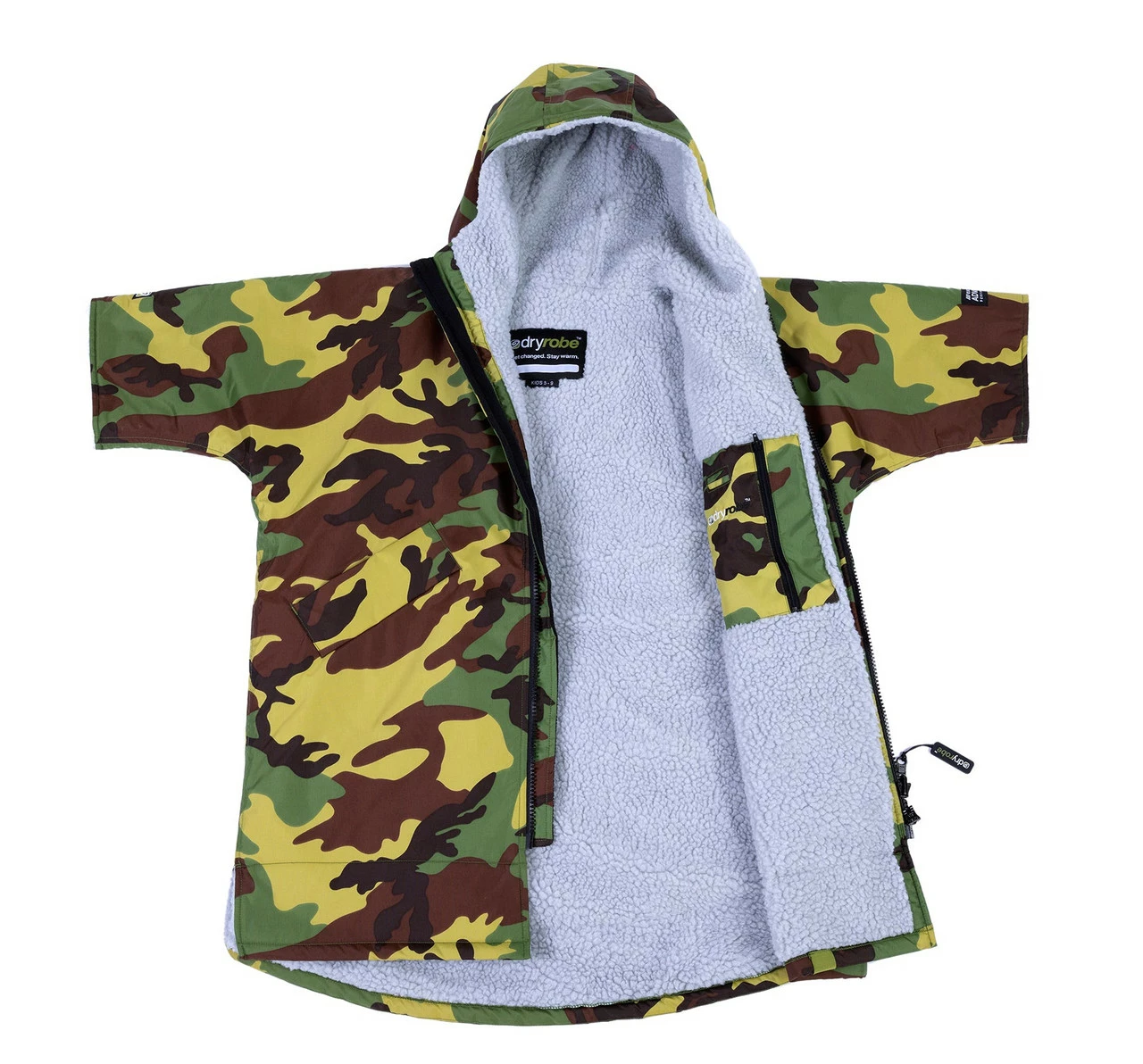 Dryrobe - Advance Short Sleeve Changing Robe - Kids 10-14 - Image 8