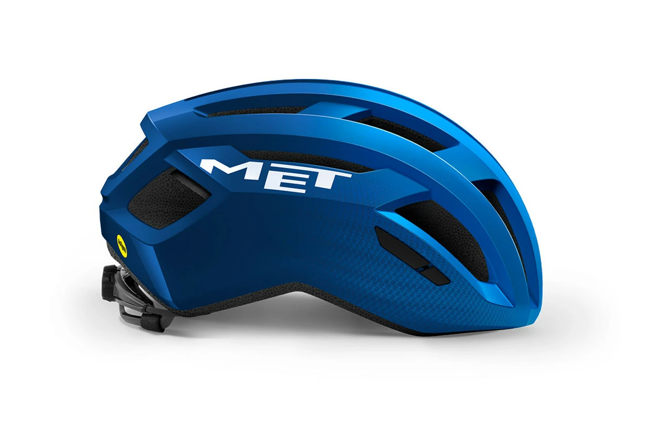 MET - My21 Vinci MIPS Road Cycling Helmet - Blue - Image 2